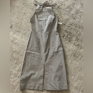 Alice & Olivia sexy striped Jean dress